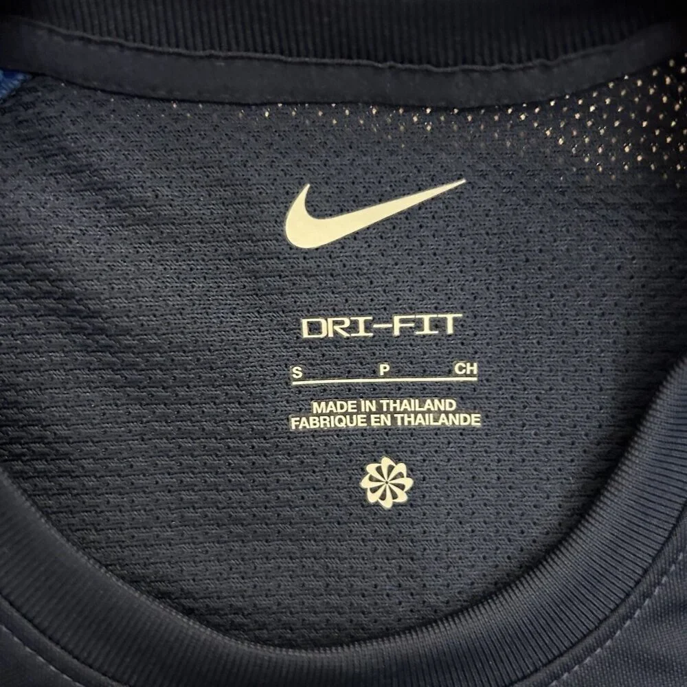 Nike Soccer Jersey Top Short Sleeves Navy Blue Women's Size S - Small - NWT$50